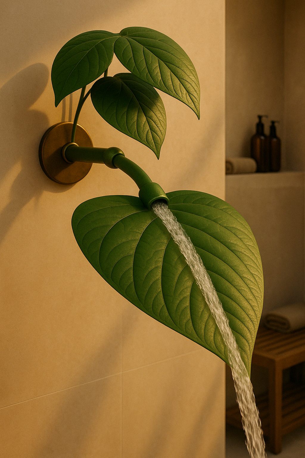 Terra Leaf Showerhead