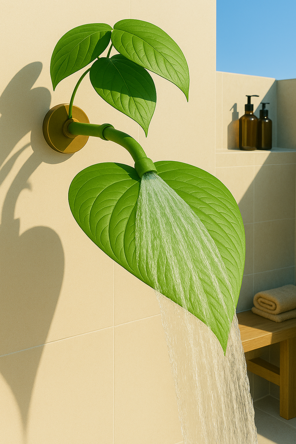 Terra Leaf Showerhead